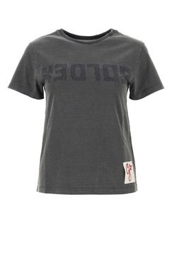 Golden Goose Deluxe Brand Women Anthracite Cotton Doris T-Shirt