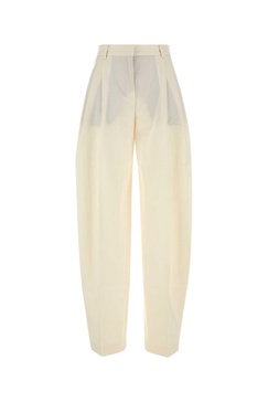The Andamane Women Ivory Gabardine Pant