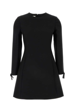 Valentino Garavani Women Black Wool Blend Dress