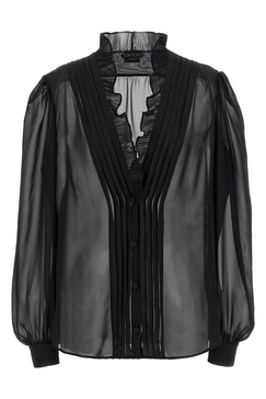 Tom Ford Women Ruffled Shirt