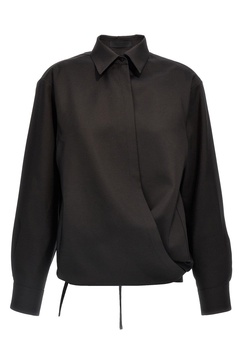 Valentino Garavani Women Valentino Techno Light Wool Shirt