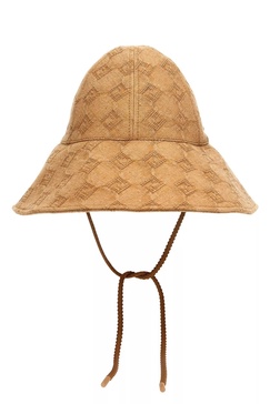 Fendi Women Ff Canvas Hat