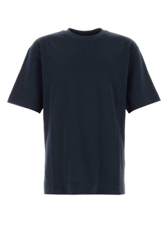 Dries Van Noten Men Navy Blue Cotton Heli T-Shirt