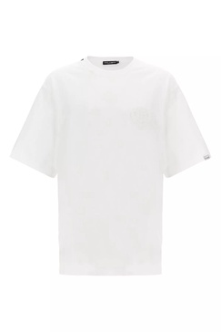 Dolce & Gabbana Men Logo Embroidery T-Shirt