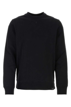Courreges Men Black Cotton Sweatshirt