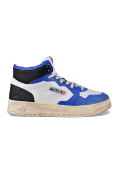 Autry Men Super Vintage Mid Sneakers