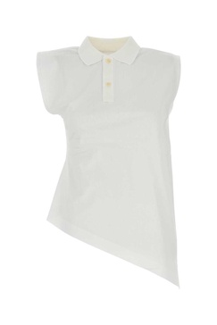 White Cotton Polo Shirt