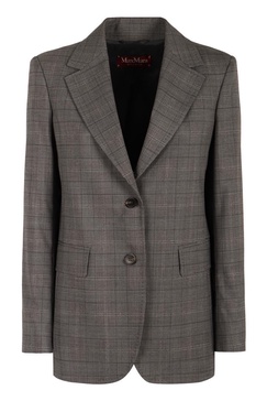 Max Mara Studio David Rince Of Wales Checked Jacket