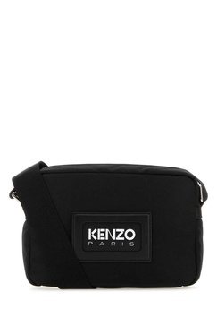 Kenzo Men Black Canvas Crossbody Bag