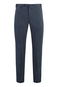 Pt Torino Stretch Cotton Trousers