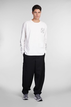 T-shirt In White Cotton