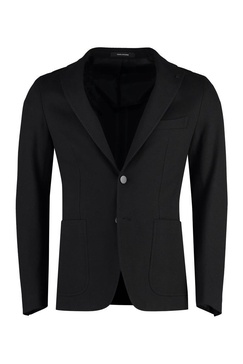 Tagliatore Single-Breasted Cotton Blazer