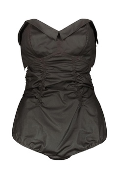 Maison Margiela Waxed Cotton Bodysuit Clothing