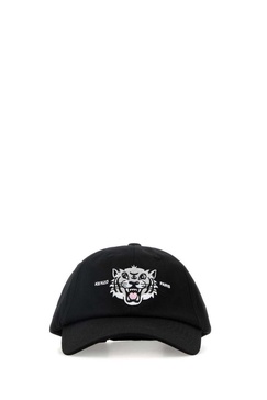 Black Cotton Baseball Cap