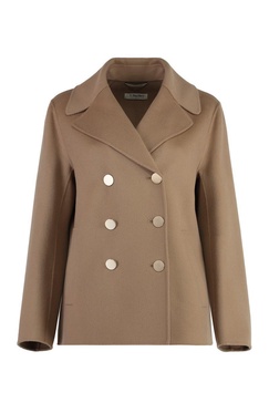 'S Max Mara Margot Double-Breasted Virgin Wool Jacket