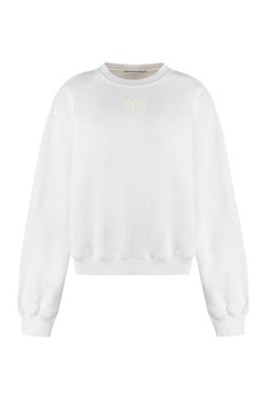 Alexander Wang White Cotton Sweatshirt