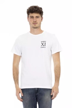 elegant  front print men's t-shirt