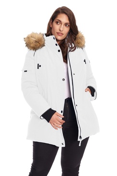 glacier plus | women's vegan down (recycled) parka (plus size)