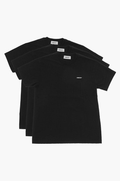 solid color cotton 3 pairs t-shirt set