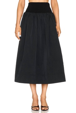 jackie skirt in black
