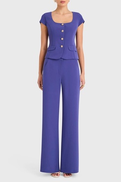 short sleeve kya top in serenity