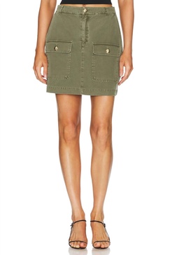 aliza skirt in army green