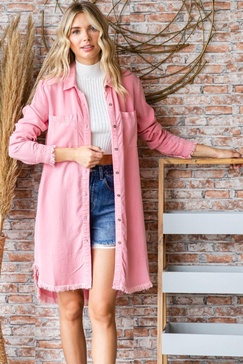 button-up shirt dress