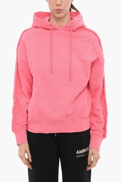 brushed cotton hoodie