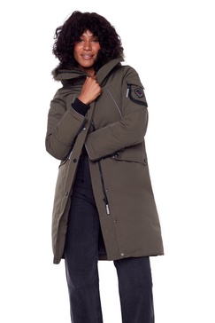 laurentian | women's vegan down (recycled) long parka