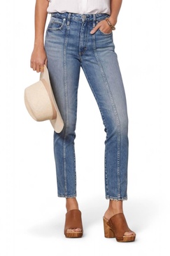 seamed chelsea long jean in deeply