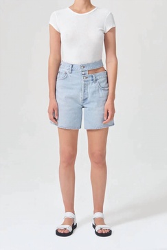 broken waistband short in attempt
