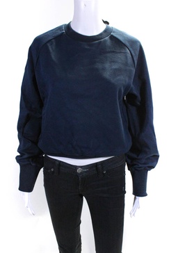 womens ayame pullover navy
