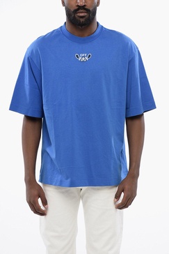 embroidered bandana arrow crewneck t-shirt