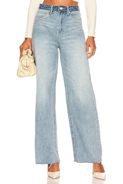 the franklin ribcage wide leg gone rouge in blue