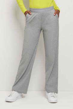 ana kaia pant in light heather grey