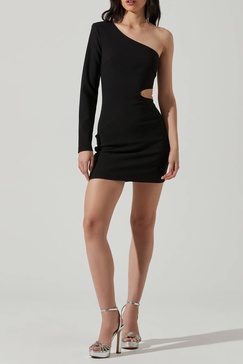 lavinia dress in black
