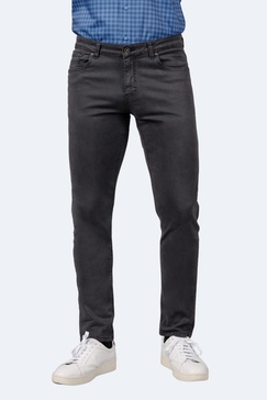 stone grey tencel pants