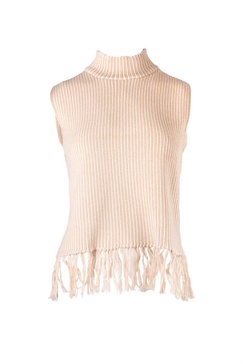 laurant top knit in ivory