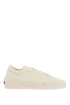 men's  leather low minimalist aerobic sneakers