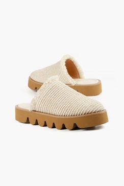 women's santa monica sandal in ivory