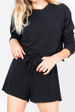 joel japanese jersey short in black