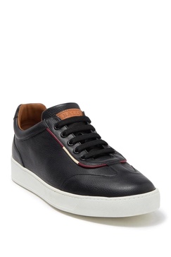 baxley men's 6230467 black leather sneakers