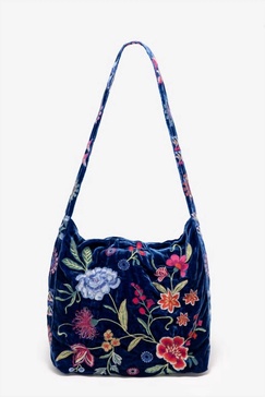 velvet wide strap tote bag -nikkola in bellwether