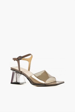 ms glamour sandal in coffee