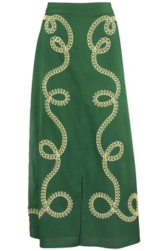 portia skirt in kelly