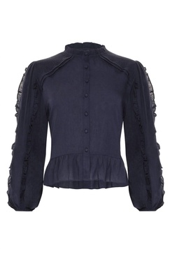 women's sarah top in navy