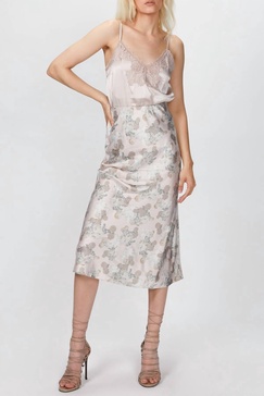 aviva skirt in floral blur