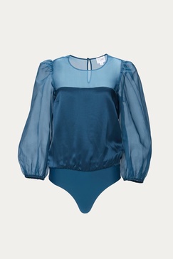 penelope bodysuit in indigo