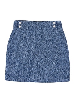 women's arezzo skirt in navy