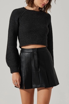 eila sweater in black